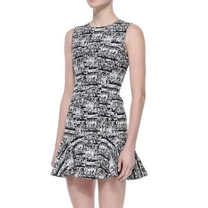 Diane von Furstenberg Jaelyn Sleeveless Flutter Dress Size 8 Sleeveless DVF